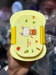 Yellow Kids' Snack Set with Drink Bottle & Container - 1