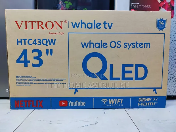 Vitron 43" QLED TV Whale OS - 1