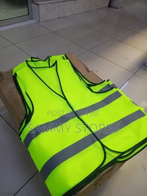 High Visibility Orange Reflector Safety Vest