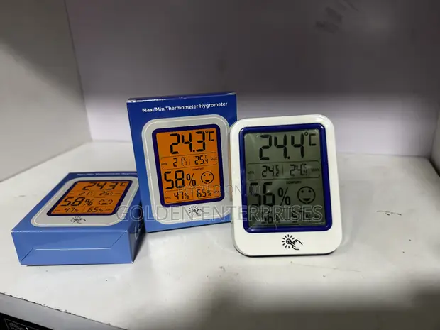 Multifunction LCD Thermometer Hygrometer - 1