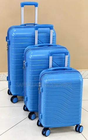 3-in-1 Hard Shell Suitcase Set - Strong & Durable