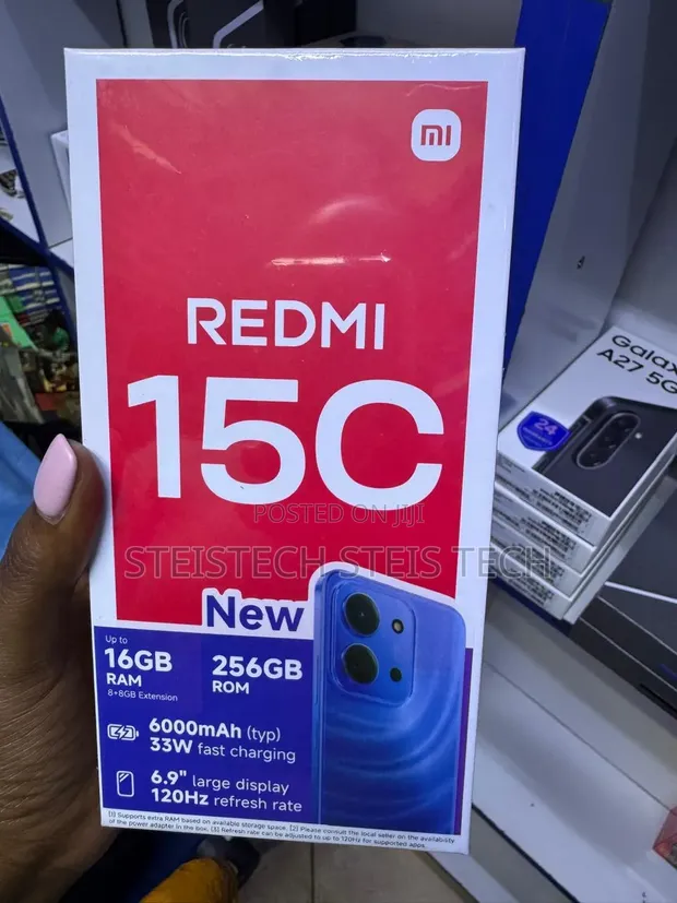 New Mobile Phone 256GB Black - 1