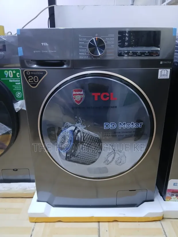 TCL 10/6 Kg Wash and Dry Front Load Washing Machine - 1