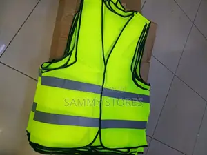 Heavy-Duty Orange Reflective Safety Vest