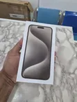 New Apple iPhone 15 Pro Max 256GB Natural Titanium - 1