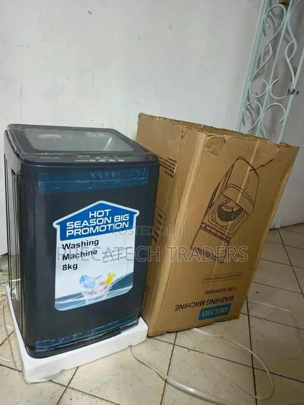 8KG Decho Fully Automated Washing Machine - Brand New - 1