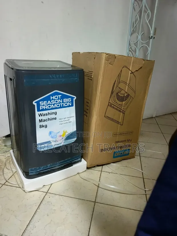Decho 8KG Top-Load Washing Machine - Brand New - 1