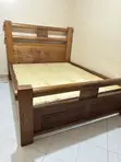 RoyalCraft 5x6 Mahogany Bed Frame - Executive Suite - 2