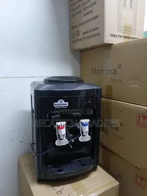 Rashnik Table Top Hot & Normal Water Dispenser - Black