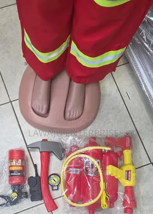 Children's Firefighter Cosplay Costume Set