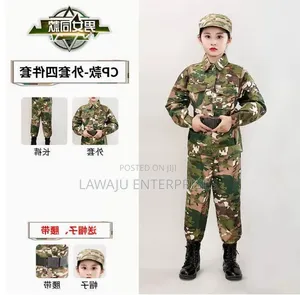 Kids Army Soldier Costume Set