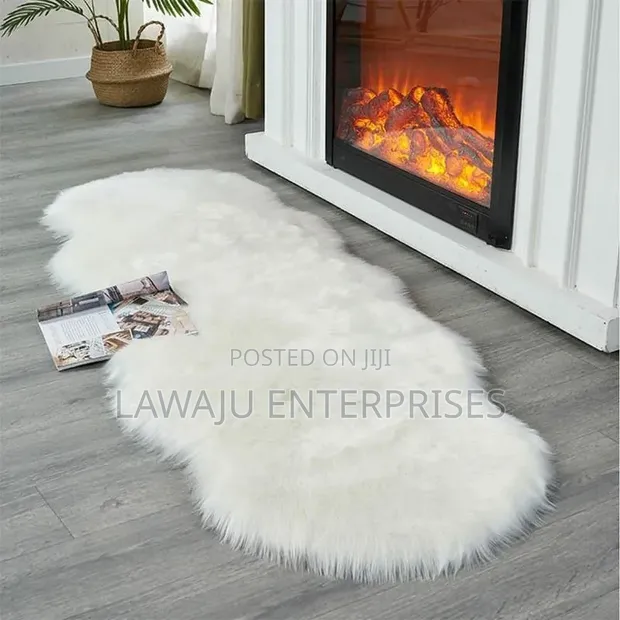 Faux Fur Indoor Rug 60x90cm - 1