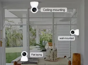 Q7S Smart WiFi Camera V380 Sauti ya Njia Mbili