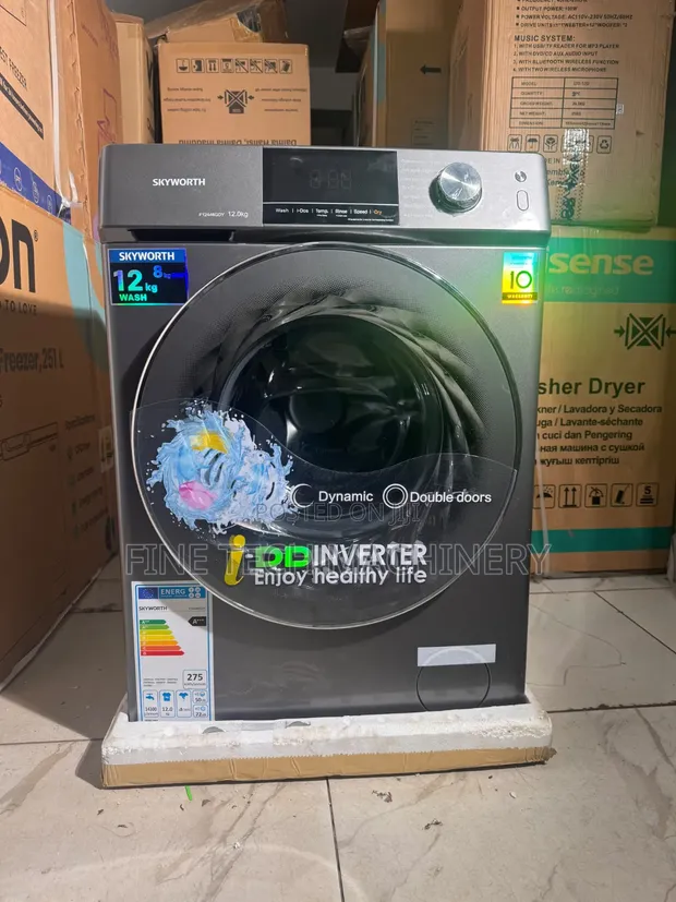 Skyworth Washing and Drying Machine 12/8kg - 1