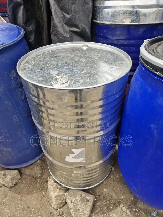 200 Litre Metal Drum (Closed Top) - 1