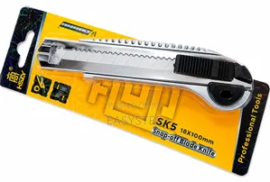 Heavy Duty Gypsum Cutter Knife with 4 Blades