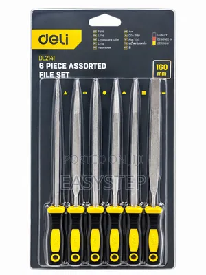 Deli 6pc Needle File Set
