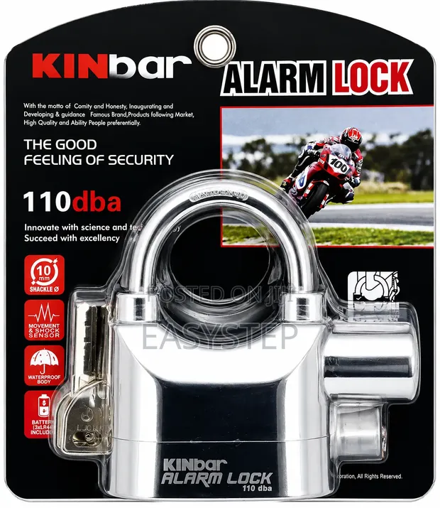 Kinbar Alarm Padlock - 1