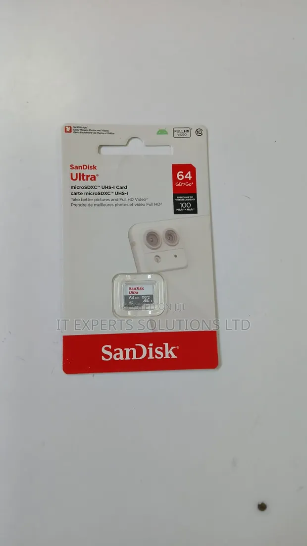 SanDisk 64GB Micro SD Card - 1