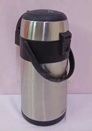 Ex-UK Olympia Pump Action Thermal Flask 2.5L