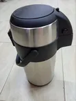 Ex-UK Olympia Pump Action Thermal Flask 2.5L - 2
