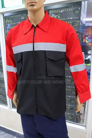 Reflective Cargo Work Jacket