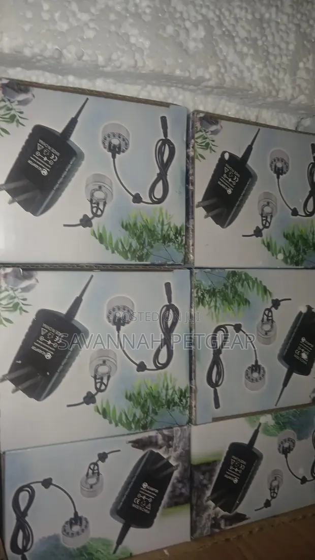 Ultrasonic LED Mist Maker Fogger with Power Adapter - 1