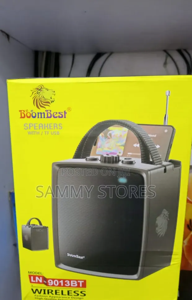 BoomBest 9013BT Portable Speaker with FM Radio - 1
