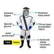 Fully Enclosed Fan Ventilated Beekeeping Protective Suit - 2