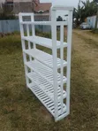4x6 Open Closet with Hanger Rod and 3 Drawers - 3