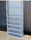 4x6 Open Closet with Hanger Rod and 3 Drawers - 4