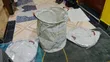 Collapsible Fabric Laundry Basket - White - 2