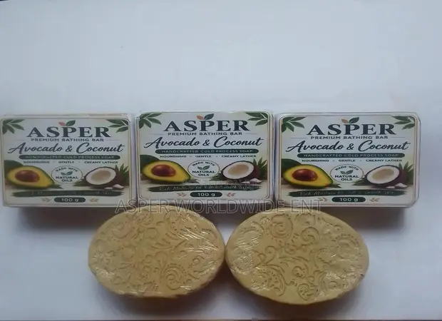 Asper Avocado & Coconut Handcrafted Soap - 1