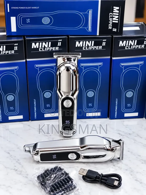Rechargeable T-Blade Hair Trimmer & Grooming Kit - 1