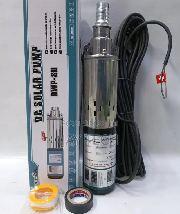 FreeVel DC Solar Pump 0.3hp/24v - 1