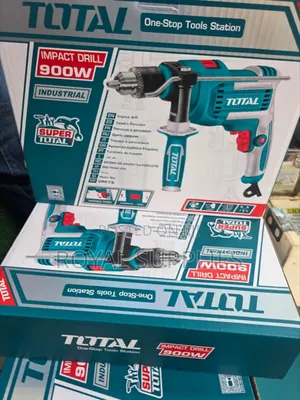 Total 900W Impact Drill with Hammer Function