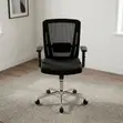 Mid-Back Ergonomic Swivel Secretary Chair - Brand New - 4