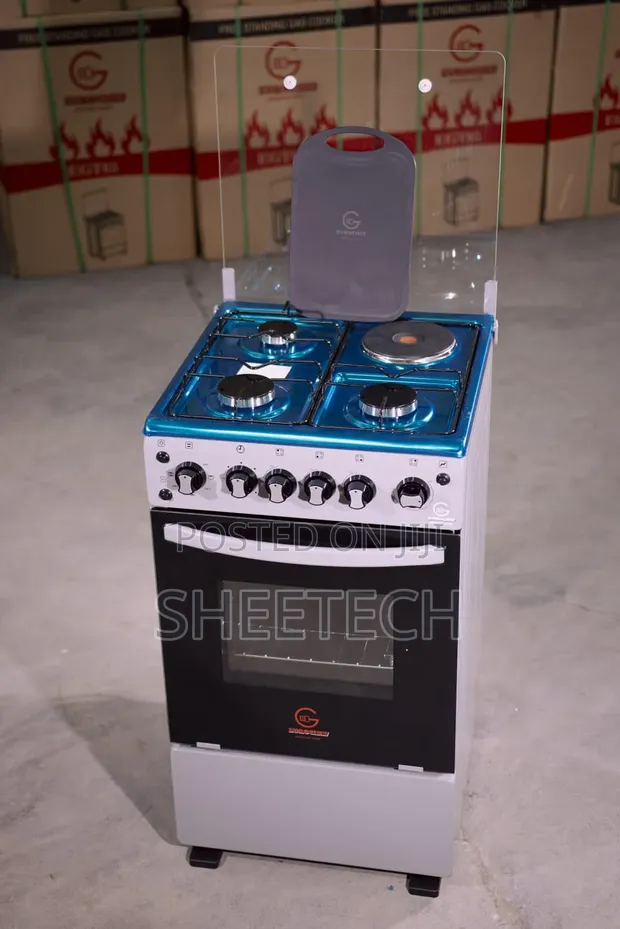 Eurochef 50x55cm Stand Cooker (3+1 Burners) - 1