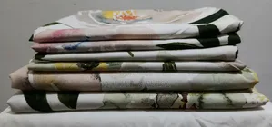 6-Piece Cotton Bedsheet Set (2 King Size, 4 Pillow Cases)
