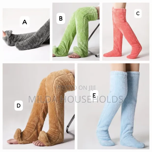 Brand New Winter Above Knee Socks (Pair) - 1