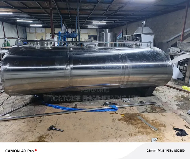 5000L Stainless Steel Water Tank - 1