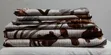 Pure Cotton King Size Bedsheets with 4 Pillow Cases - 2