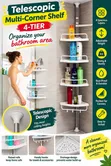 Telescopic Multi-Corner Shelf - 1