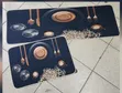 2pcs Kitchen Mats - Super Non-Slip Rubber Underside - 3