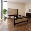 Contemporary Upholstered Platform Bed - Queen - 2