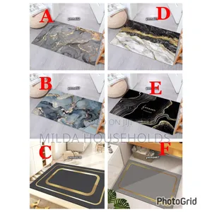 Antislip Absorbent Mat with Rubber Bottom