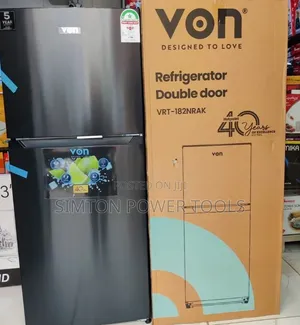VON VRT-182NRAK Double Door Refrigerator