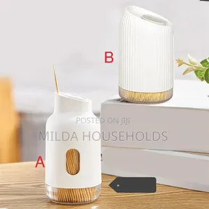 Elegant Toothpick Holder - White