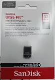 SanDisk Ultra Fit 32GB USB 3.2 Gen 1 Flash Drive - 1