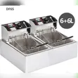 Macro Double Deep Fryer (12L) - 1